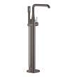 KTR-23491A0A Essence Floor-Mounted Tub Filler with Rough-in in Hard Graphite