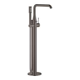 KTR-23491A0A Essence Floor-Mounted Tub Filler with Rough-in in Hard Graphite