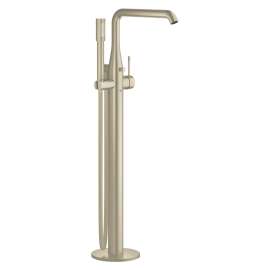 KTR-23491ENA Essence Floor-Mounted Tub Filler with Rough-in in Brushed Nickel