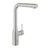 Essence Pull-Out Kitchen Faucet with Soap Dispenser, SuperSteel