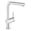 Minta KKS-30300000 Minta Pull-Out Kitchen Faucet with Soap Dispenser