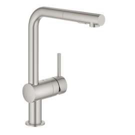 Minta Pull-Out Kitchen Faucet with Soap Dispenser, SuperSteel