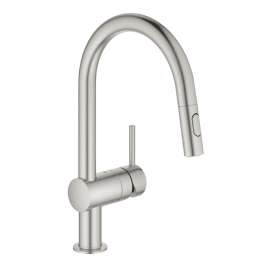 KKS-31378DC3 Minta Pull-Down Kitchen Faucet with Soap Dispenser