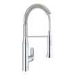 K7 KKS-31380000 K7 Semi-Pro Medium Kitchen Faucet with Soap Dispenser