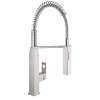 KKS-31401DC0 Eurocube Kitchen Faucet with Soap Dispenser in Supersteel
