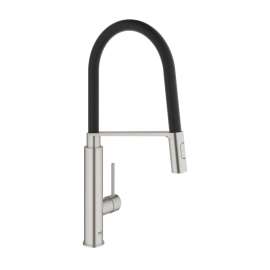 Concetto Semi-Pro Kitchen Faucet with Soap Dispenser, SuperSteel