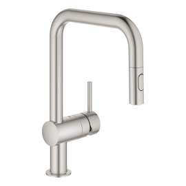 KKS-32319DC3 Minta Pull-Down Kitchen Faucet with Soap Dispenser 