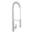 K7 Semi-Pro Kitchen Faucet with Soap Dispenser, SuperSteel