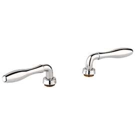 18732BE0 Seabury Lever Handles (2 Pack) in Sterling
