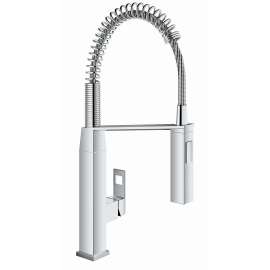 Eurocube Single-Handle Kitchen Faucet - In Multiple Colors