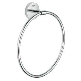 40460001 BauCosmopolitan Towel Ring in Starlight Chrome
