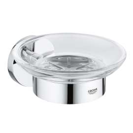 40444-M Essentials Soap Dish with Holder