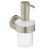 40448EN1 Essentials Soap Dispenser with Holder in Brushed Nickel
