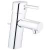 3427000A Concetto Single Hole Single-Handle S-Size Bathroom Faucet with Drain in StarLight Chrome