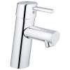 3427100A Concetto Single Hole Single-Handle S-Size Bathroom Faucet in StarLight Chrome
