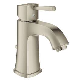 23311ENA Grandera Single Hole Single-Handle M-Size Bathroom Faucet with Drain in Brushed Nickel