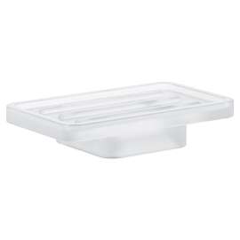 40806000 Selection Cube Soap Dish daVinci Satin White
