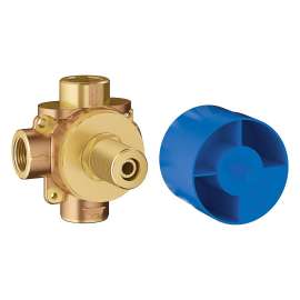 29902000 Non Rapido 3-Way Diverter Rough-In Valve (Discrete Functions) in StarLight Chrome