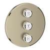 29122EN0 Grohtherm SmartControl Triple Volume Control Trim in Brushed Nickel