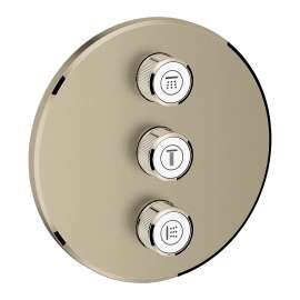 29122EN0 Grohtherm SmartControl Triple Volume Control Trim in Brushed Nickel