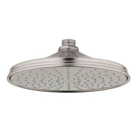 26474EN0 Rainshower Rustic 210 1-Spray Shower Head in Brushed Nickel