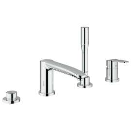 23048003 Eurostyle Cosmopolitan Four-Hole Bathtub Faucet with Handshower in StarLight Chrome