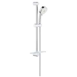27577002 New Tempesta Cosmopolitan 100 4-Sprays Shower Rail Set with 2.5 gpm Flow in StarLight Chrome