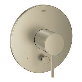 19867EN3 Atrio Dual Function Pressure Balance Trim with Control Module in Brushed Nickel