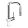 32319003 Minta 1.75 GPM Single-Handle Dual Spray Pull Down Kitchen Faucet in Chrome