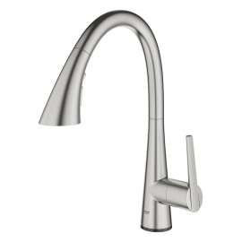 30205DC2 Ladylux 1.75 GPM Touch Single-Handle Kitchen Faucet in Supersteel Infinity Finish
