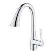 30368002 Ladylux 1.75 GPM Single-Handle Kitchen Faucet in StarLight Chrome Finish