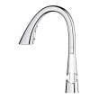 30368002 Ladylux 1.75 GPM Single-Handle Kitchen Faucet in StarLight Chrome Finish