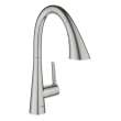 30368DC2 Ladylux 1.75 GPM Single-Handle Kitchen Faucet in Supersteel Infinity Finish