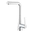 33893002-M Ladylux 1.75 GPM Single-Handle Kitchen Faucet in StarLight Chrome Finish