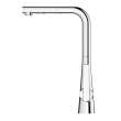 33893002-M Ladylux 1.75 GPM Single-Handle Kitchen Faucet in StarLight Chrome Finish