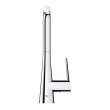 33893002-M Ladylux 1.75 GPM Single-Handle Kitchen Faucet in StarLight Chrome Finish