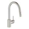 32665DC3 Concetto Single-Handle Dual Spray Pull-Down Kitchen Faucet in Supersteel
