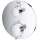 24133000 Grohtherm Dual Function 2-Handle Thermostatic Trim in StarLight Chrome Finish