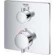 24111000 Grohtherm Dual Function 2-Handle Thermostatic Trim in StarLight Chrome Finish
