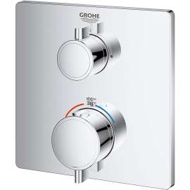 Grohtherm Dual Function 2-Handle Thermostatic Trim 24111000-M