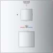 24157000 Grohtherm Cube Single Function 2-Handle Thermostatic Trim in StarLight Chrome Finish