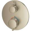 24133EN0 Grohtherm Dual Function 2-Handle Thermostatic Trim in Brushed Nickel Infinity Finish