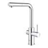 31608002 Blue 1.75 GPM Professional Kitchen Faucet Starter Kit in StarLight Chrome