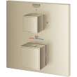 24158EN0 Grohtherm Cube Dual Function 2-Handle Thermostatic Trim in Brushed Nickel Infinity Finish