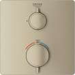 24110EN0 Grohtherm Single Function 2-Handle Thermostatic Trim in Brushed Nickel Infinity Finish