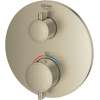24107EN0 Grohtherm Single Function 2-Handle Thermostatic Trim in Brushed Nickel Infinity Finish
