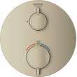 24107EN0 Grohtherm Single Function 2-Handle Thermostatic Trim in Brushed Nickel Infinity Finish