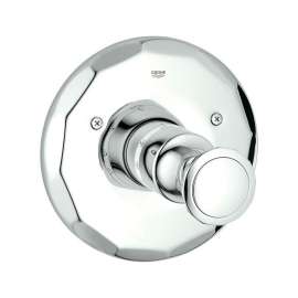 Kensington Central Thermostatic Trim Kit With Round Handle