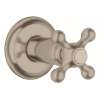 19827EN0 Seabury Volume Control Trim with Cross Handle in Brushed Nickel