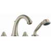 Kensington 25073EN0 4-Hole Bath Combination in Brushed Nickel